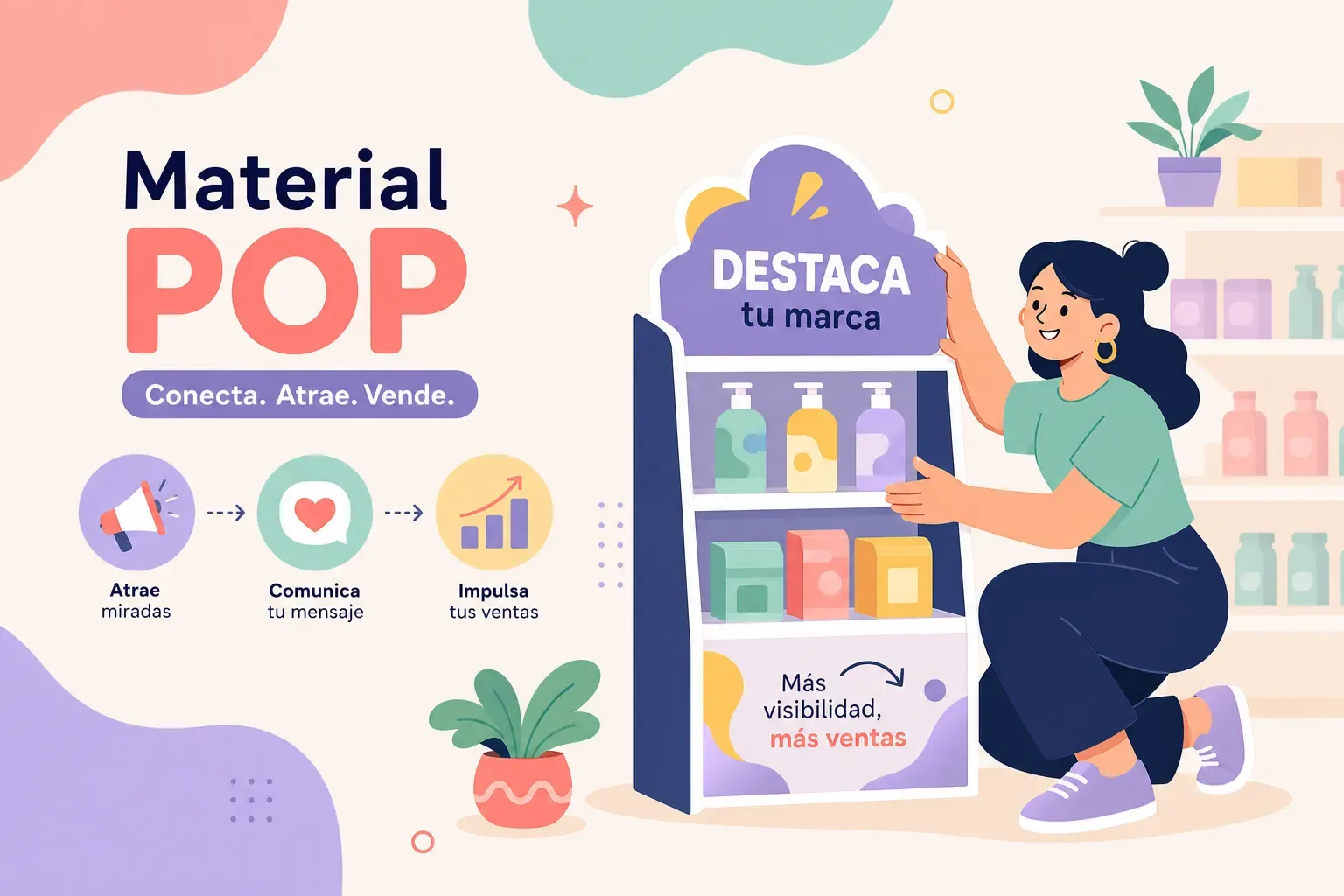 Qué es el material POP y cuántos tipos existen