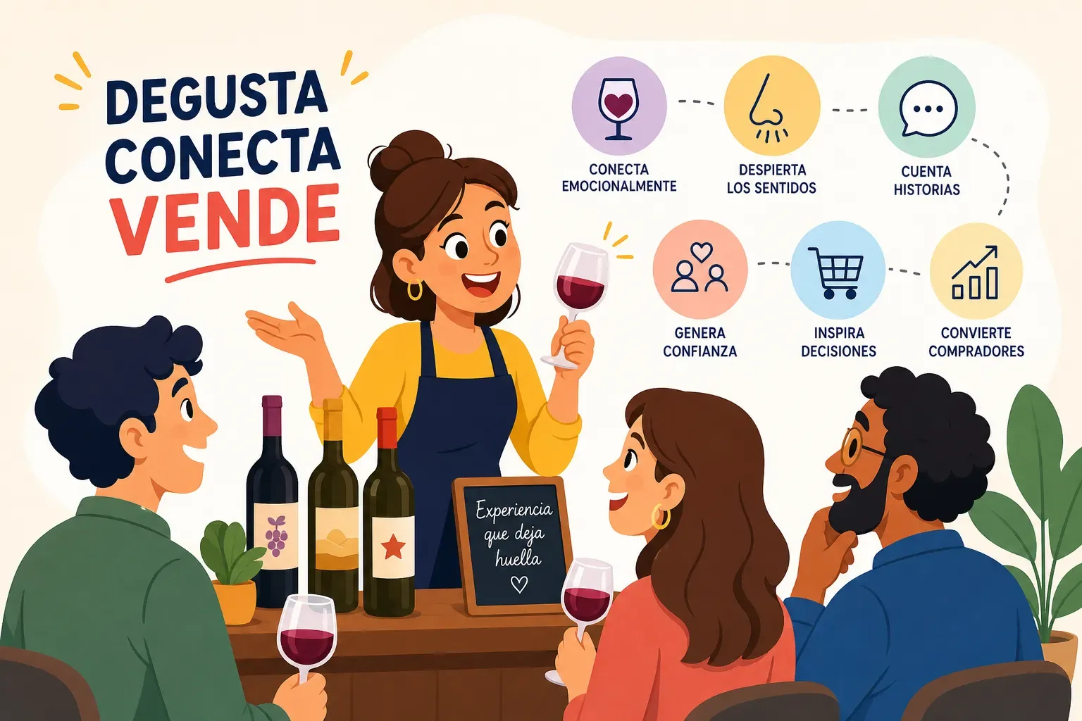 7 Claves para una Degustación que Convierte Compradores