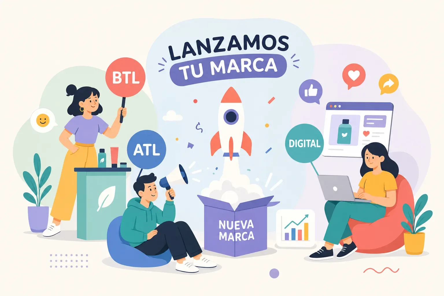 BTL, ATL y Digital: Cómo Lanzar una Marca en Perú