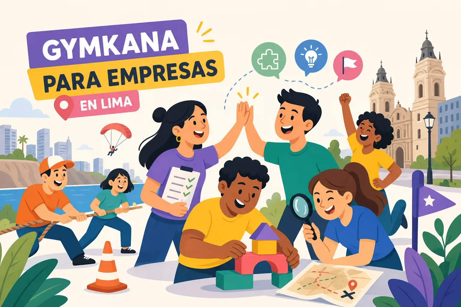 7 Ideas de Gymkana para Eventos Corporativos en Lima