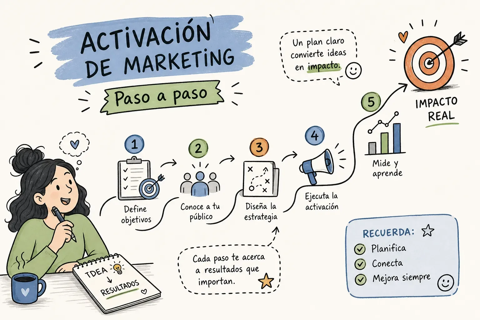 Cómo planificar una activación de marketing paso a paso