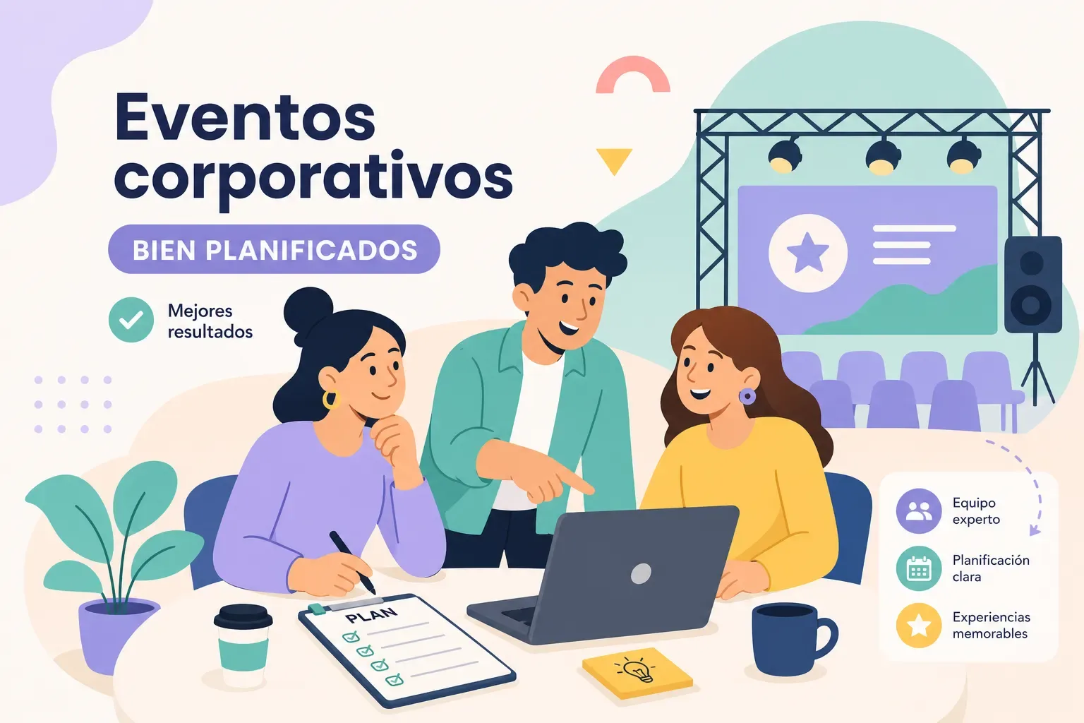 Producción de eventos corporativos: guía para contratar bien