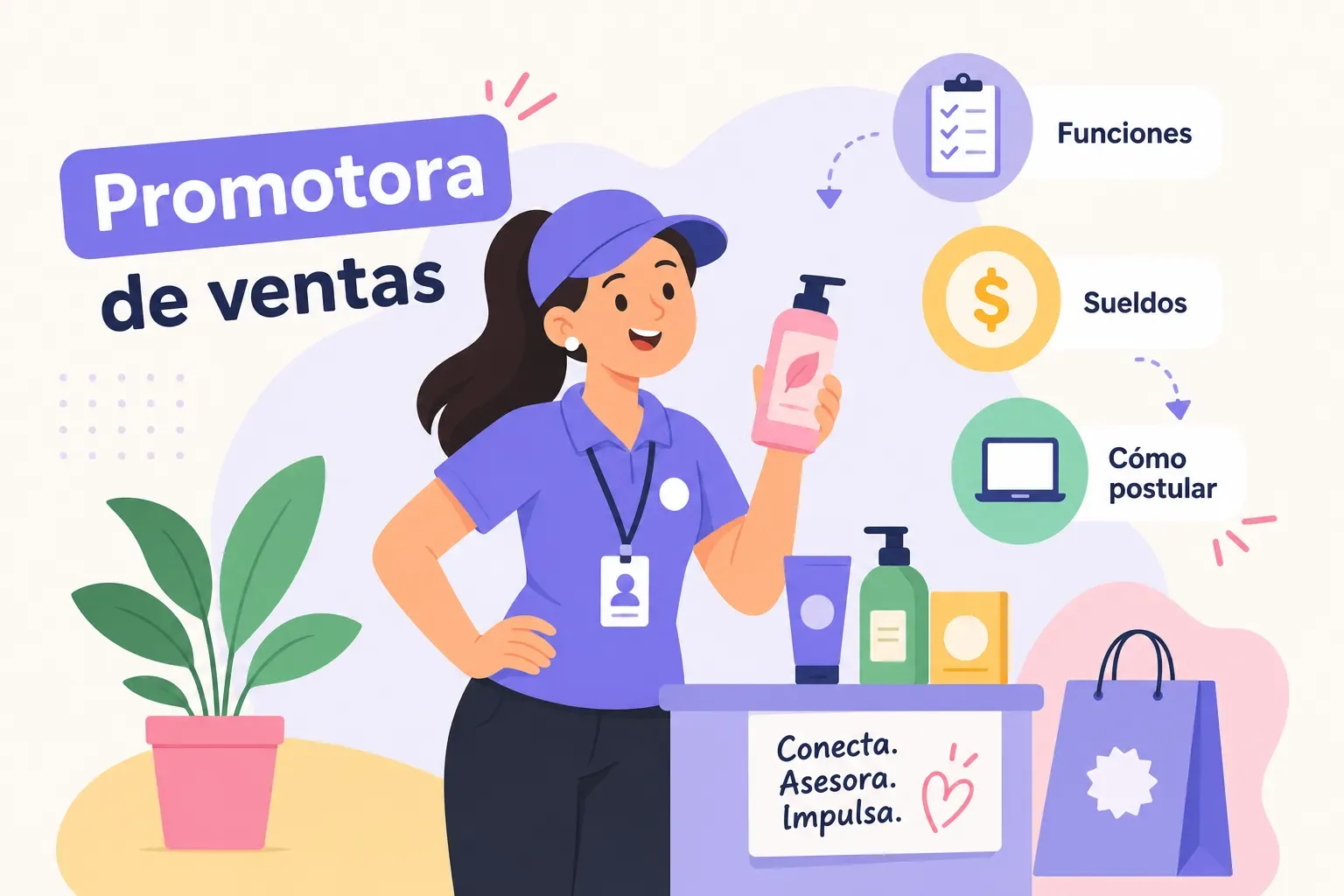 Promotoras de ventas en Perú: funciones, sueldos y cómo postular